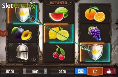 Скрин3. Royal Wild слот
