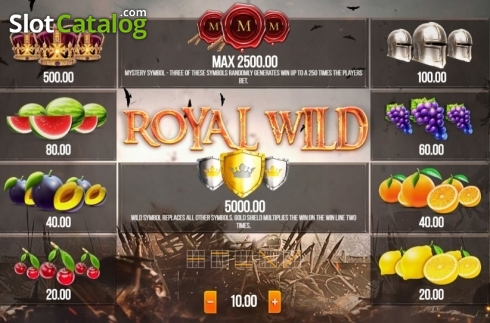 Скрин5. Royal Wild слот