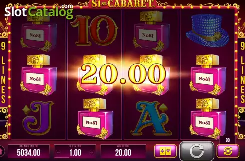 Скрин3. 81st Cabaret слот