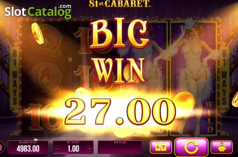 Скрин6. 81st Cabaret слот
