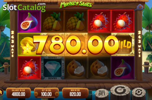 Скрин5. Monkey Slots слот