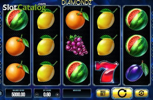 Скрин2. Diamondz слот