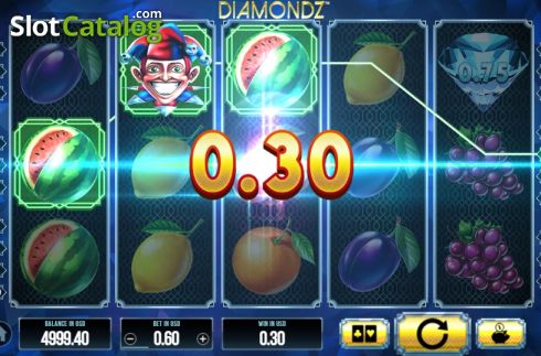 Скрин3. Diamondz слот
