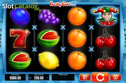 Скрин2. Fruity Gold 81 слот