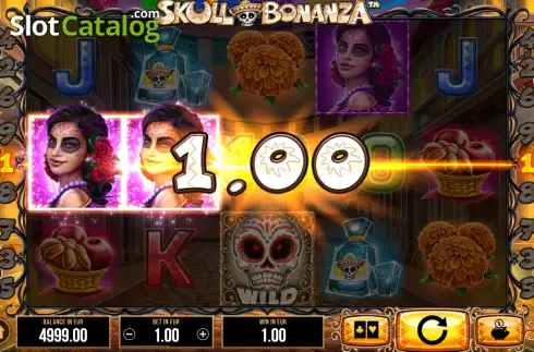 Скрин3. Skull Bonanza слот
