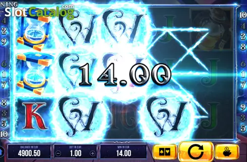 Скрин3. Lightning Spell слот