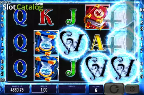 Скрин9. Lightning Spell слот