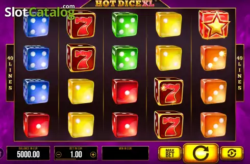 Скрин2. Hot Dice XL слот