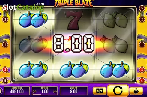 Скрин3. Triple Blaze слот
