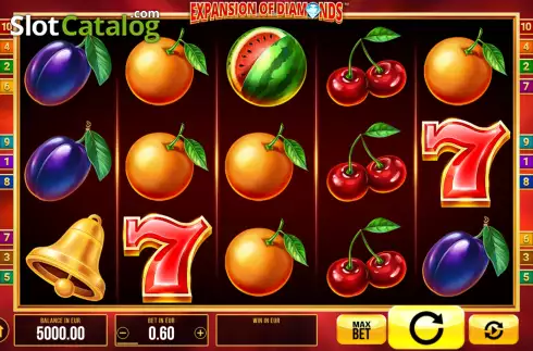 Скрин2. Expansion of Diamonds слот