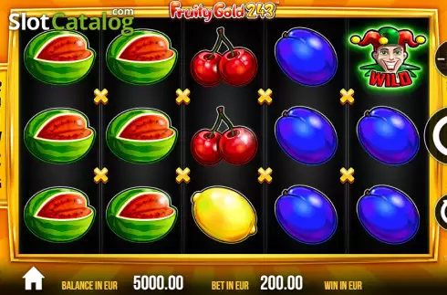Скрин2. Fruity Gold 243 слот