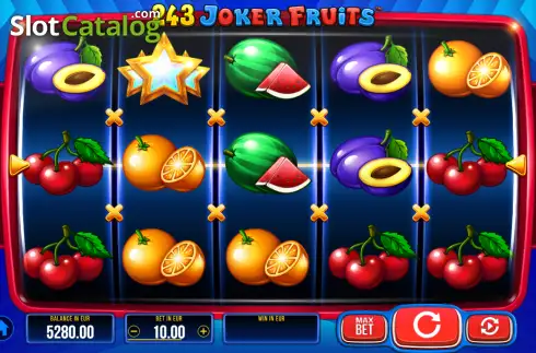 Скрин2. 243 Joker Fruits слот