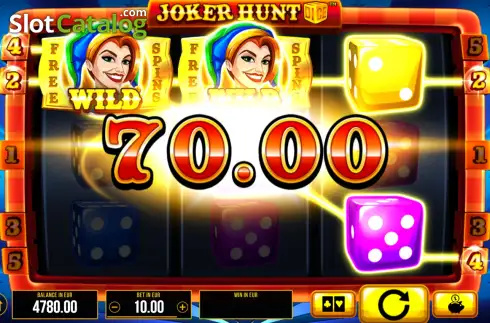 Скрин3. Joker Hunt Dice слот