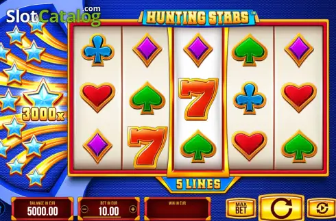 Скрин2. Hunting Stars слот