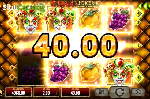 Скрин3. Chilli Joker Double 5 слот