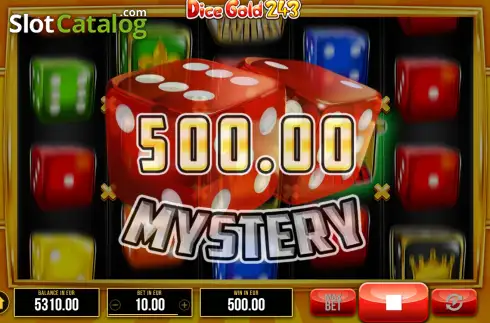 Скрин3. Dice Gold 243 слот