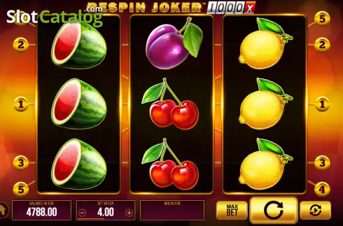 Скрин2. Respin Joker 1000 слот