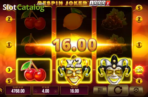 Скрин3. Respin Joker 1000 слот