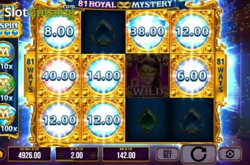 Скрин3. 81 Royal Mystery слот