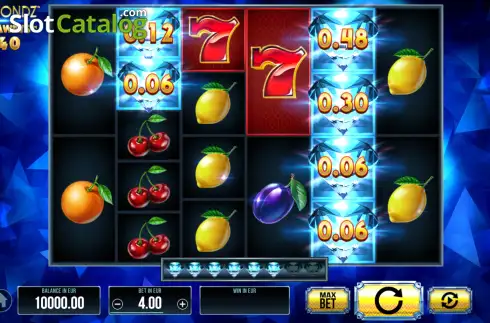 Скрин2. Diamondz Megaways слот