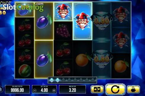 Скрин3. Diamondz Megaways слот