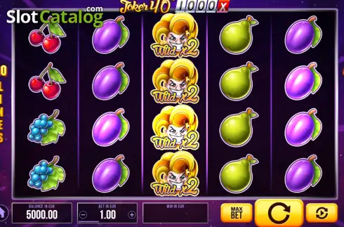 Скрин2. Joker 40 1000 слот