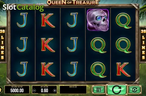 Скрин2. Queen of Treasure (SYNOT) слот
