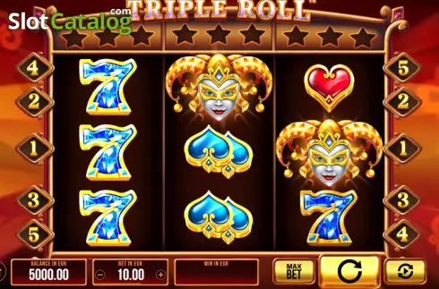 Скрин2. Triple Roll слот