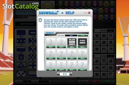 Скрин6. Show Ball Plus (Salsa Technology) слот