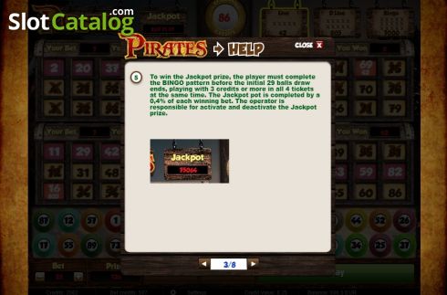 Скрин7. Pirates Bingo (Salsa Technology) слот