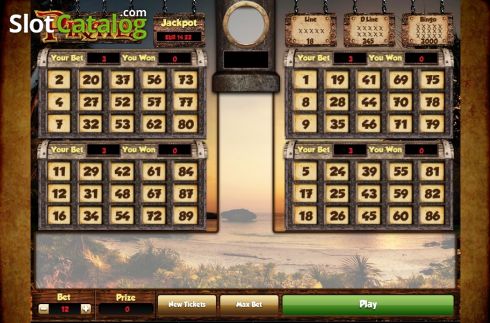 Скрин2. Pirates Bingo (Salsa Technology) слот