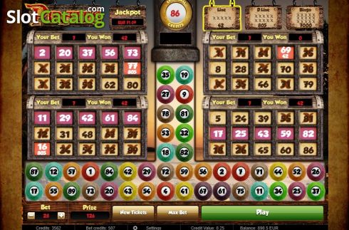 Скрин5. Pirates Bingo (Salsa Technology) слот