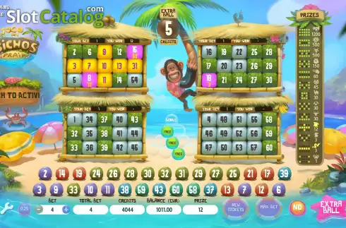 Скрин7. Jogo Dos Bichos Praia слот