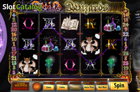 Скрин3. Wild Wizards (Genii) слот