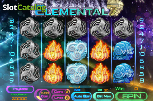 Скрин2. Elemental 7 слот