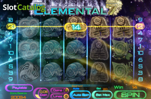 Скрин3. Elemental 7 слот