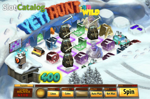 Скрин3. Yeti Hunti 3D слот