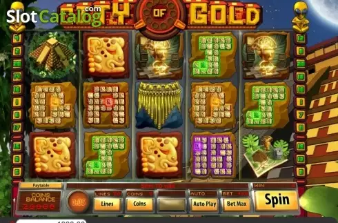 Скрин2. City of Gold (Saucify) слот