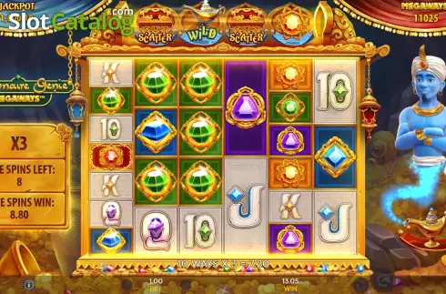 Скрин3. Millionaire Genie Megaways слот
