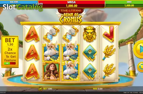 Скрин2. Time of the Titans: Reign of Cronus слот