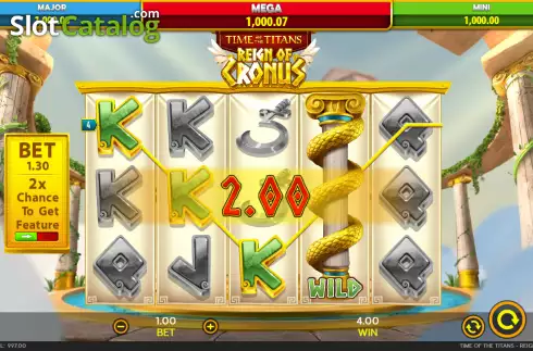 Скрин3. Time of the Titans: Reign of Cronus слот