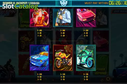Скрин5. High Spin Race слот