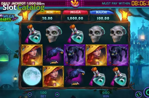Скрин2. Halloween Spin Party слот