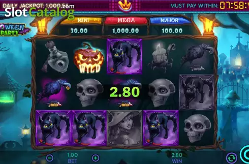 Скрин3. Halloween Spin Party слот