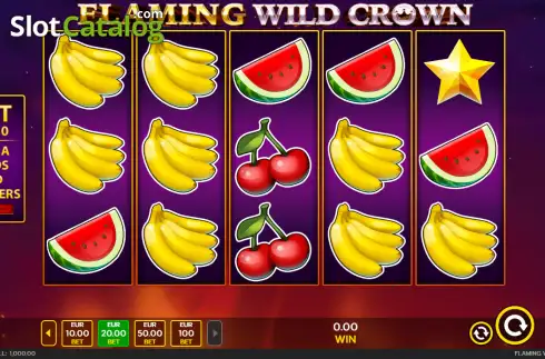Скрин2. Flaming Wild Crown слот