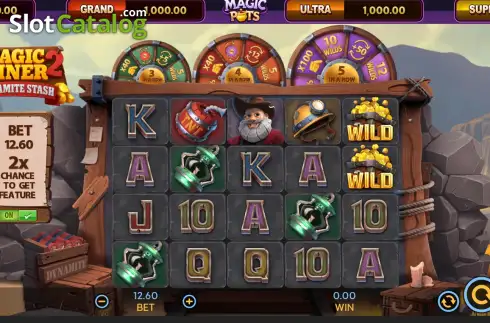 Скрин2. Magic Miner 2 - Dynamite Stash слот