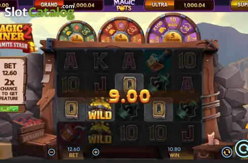 Скрин3. Magic Miner 2 - Dynamite Stash слот