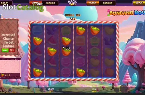 Скрин3. Bon Bang Boom слот