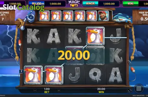 Скрин3. Holy Mackerel Eye of the Storm слот