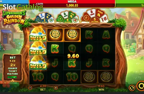 Скрин3. Leprechaun's Golden Rainbow слот
